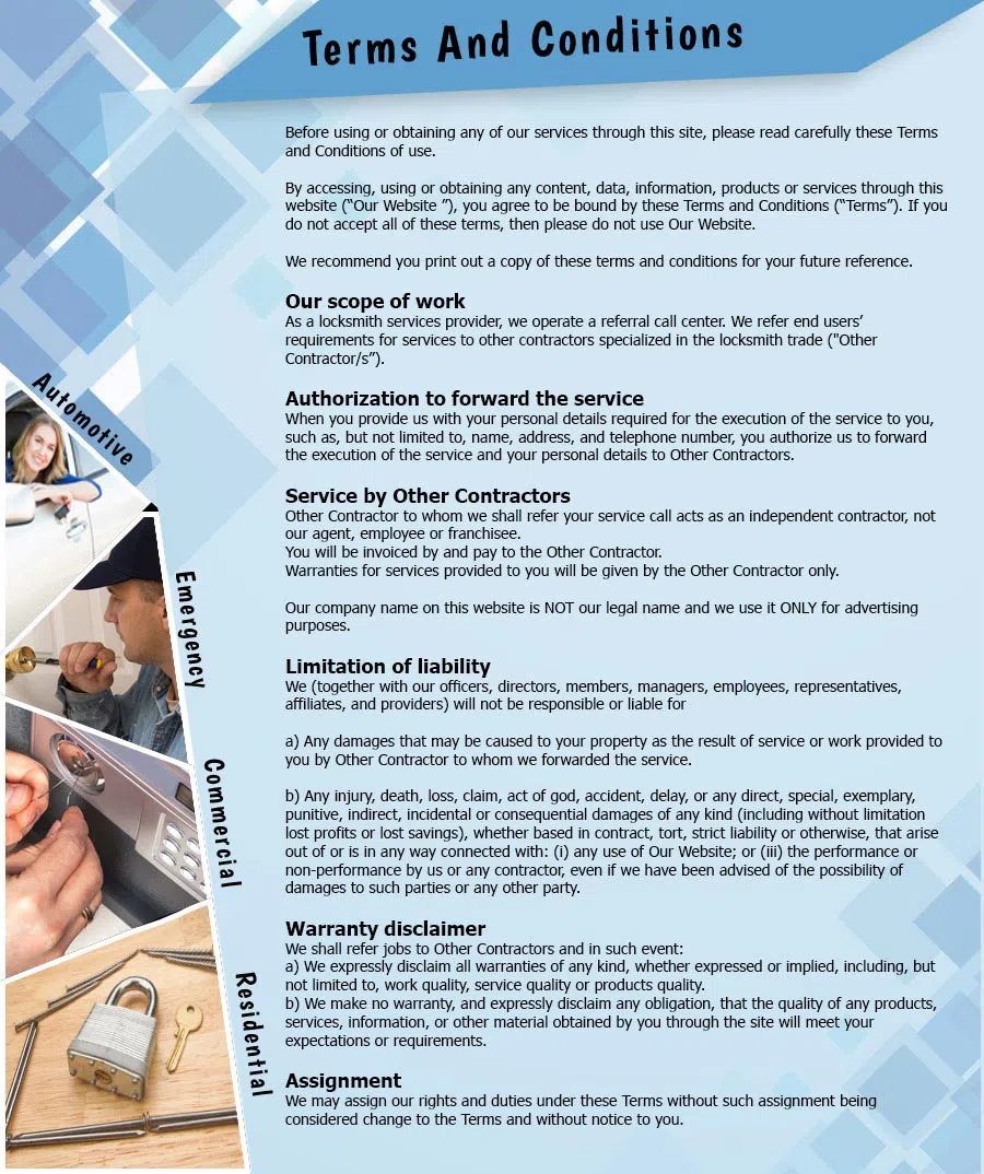 City Locksmith Services Hollywood, FL 954-282-5610